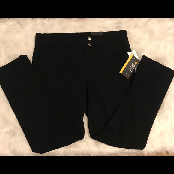 🛍🍁Style & Co Black Slim Leg Pants🍁🛍 - Picture 3 of 5
